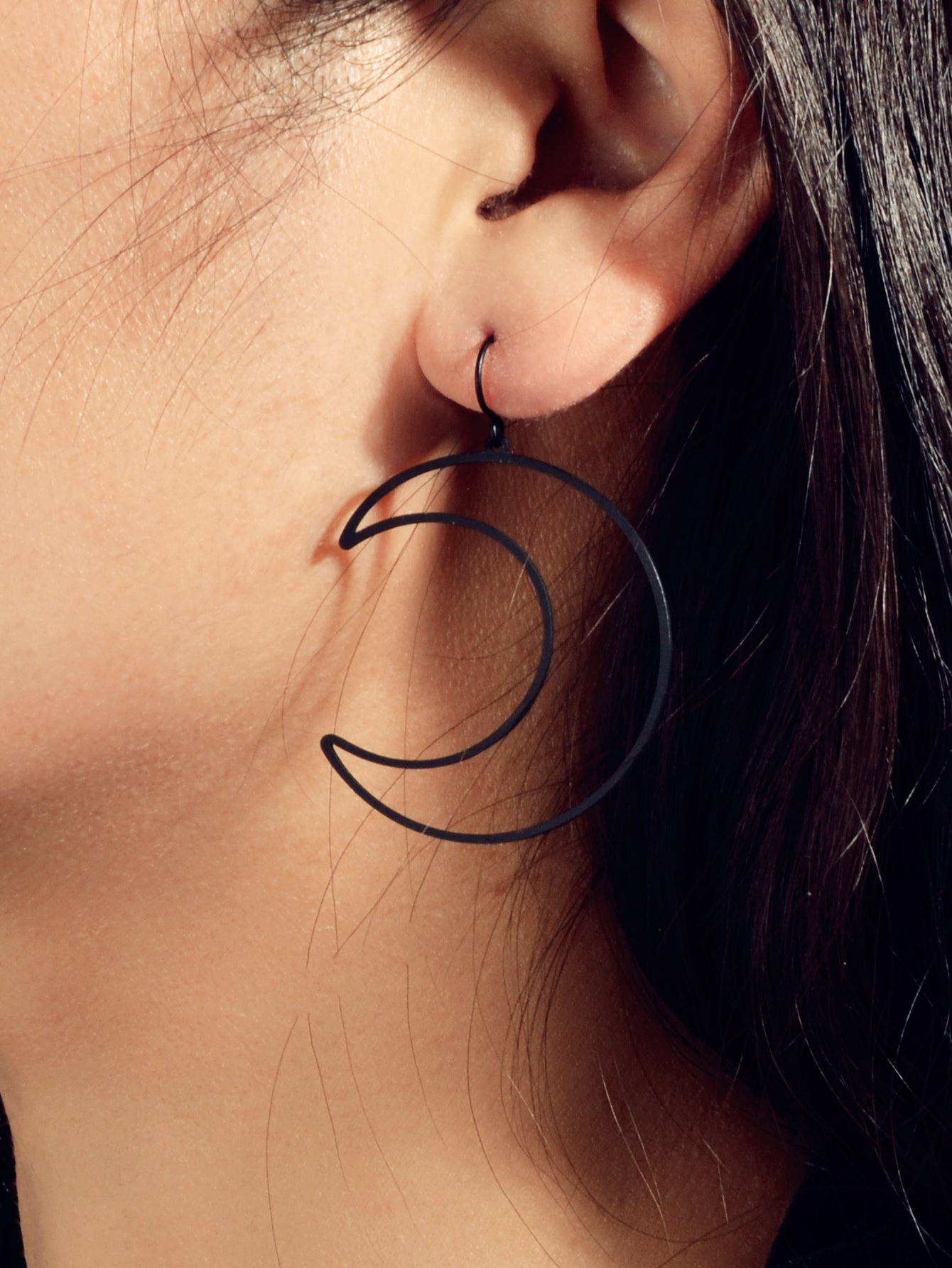 AU Stock Gorgeous Moon Charm Drop Dangle Earrings Women Stunning Party Jewellery-3