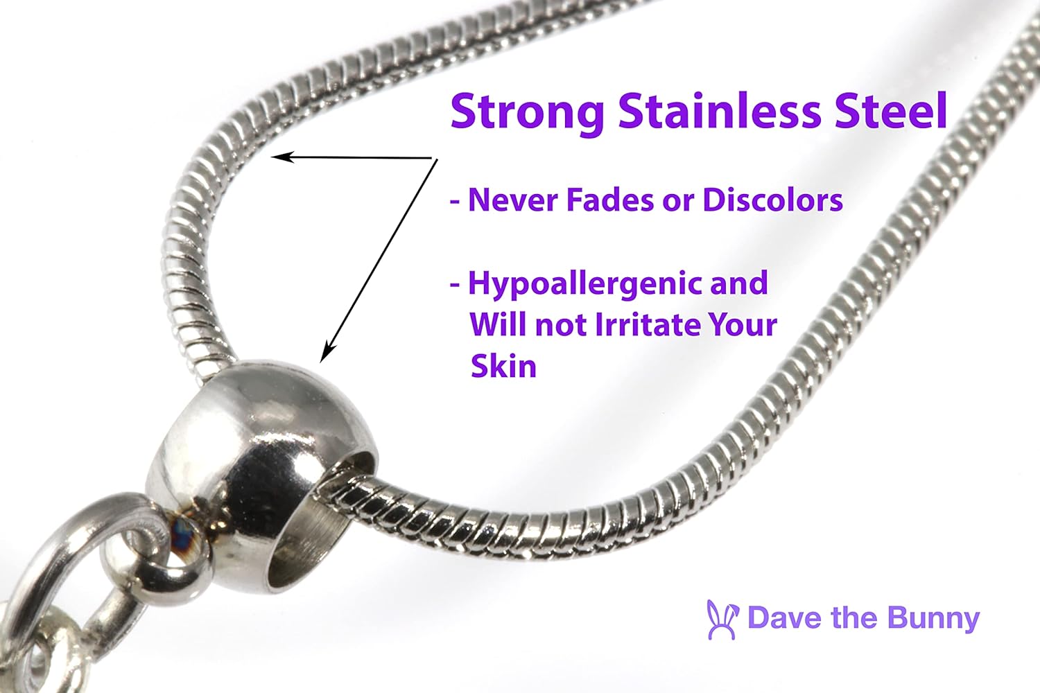 Dave The Bunny Goth Accessories for Women and Men - Bat Necklace - Ideal for Gothic Decor & Gothic Jewelry Collection Bat Jewelry for Women and Men that makes Great Goth Necklaces-2