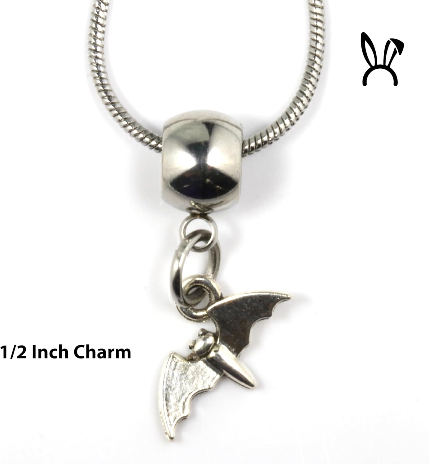 Dave The Bunny Goth Accessories for Women and Men - Bat Necklace - Ideal for Gothic Decor & Gothic Jewelry Collection Bat Jewelry for Women and Men that makes Great Goth Necklaces-1