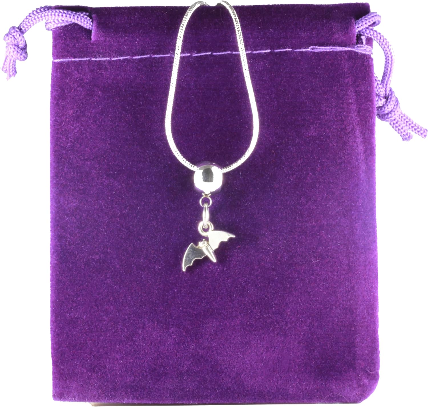 Dave The Bunny Goth Accessories for Women and Men - Bat Necklace - Ideal for Gothic Decor & Gothic Jewelry Collection Bat Jewelry for Women and Men that makes Great Goth Necklaces-0