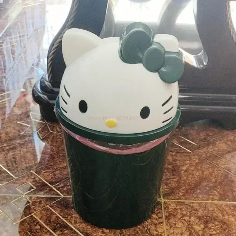 Hello Kitty Kawaii Trash Can for Home-4