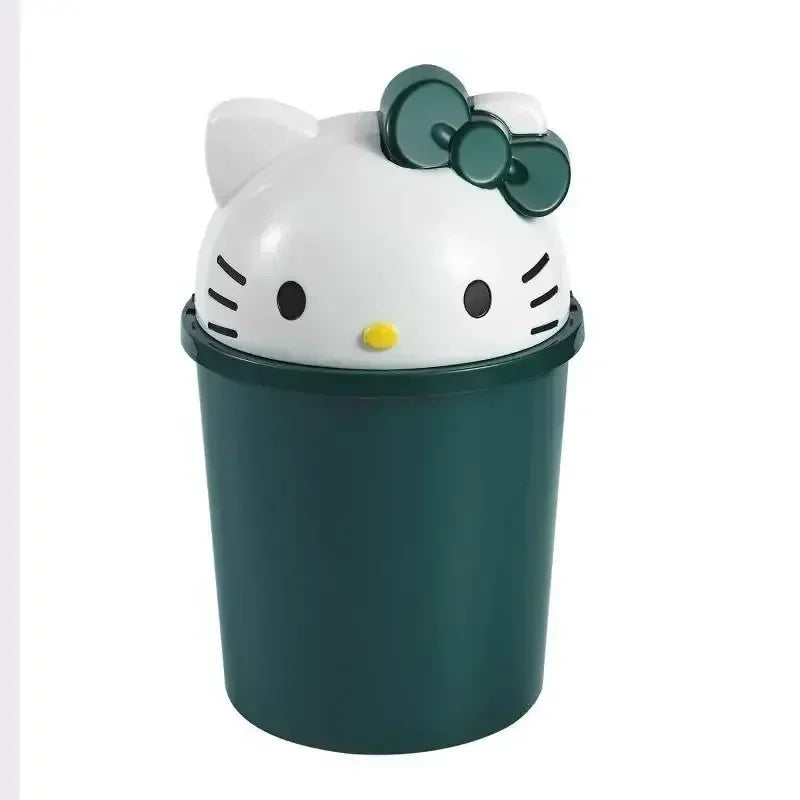 Hello Kitty Kawaii Trash Can for Home-5