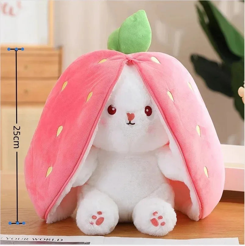 Kawaii Fruit Bunny Plush Toy for Kids-5