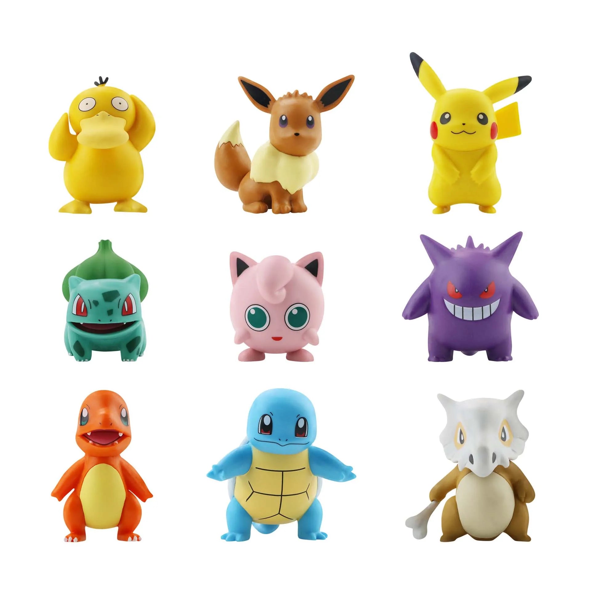 Pokemon Anime Action Figures Kawaii Toys-0