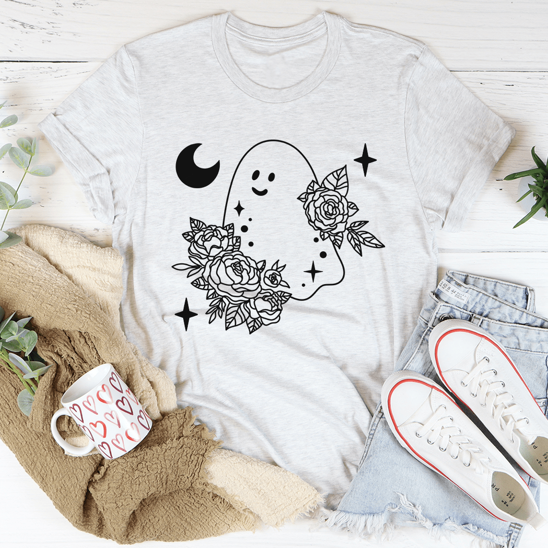 Floral Ghost Tee-3