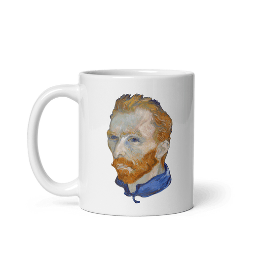 Van Gogh Self Portrait, 1889 Artwork Mug-0
